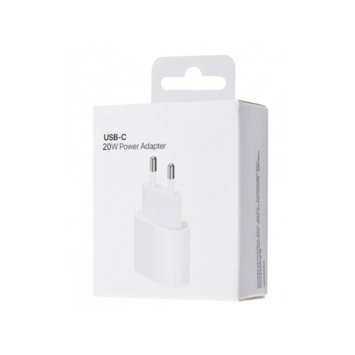 Apple MHJE3 – Adaptateur Secteur USB Type C – 20W – Blanc (Original, Blister)