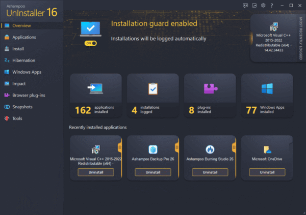 Ashampoo UnInstaller 16