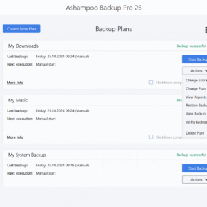 Ashampoo Backup Pro 26